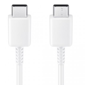 Samsung EP-DA905BWE 100W 6A Универсальный USB-C на USB-C Зарядный и Дата Кабель Белый 1м (OEM)