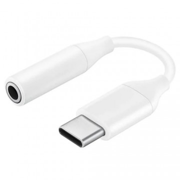 Samsung EE-UC10JUWE Universal Type-C Male to 3.5mm Audio AUX Female Headset Adapter White (OEM)