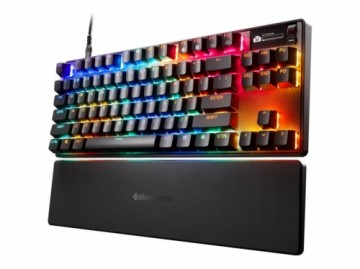 STEELSERIES   Apex Pro TKL Gen 3 | Gaming keyboard | Wired | US | Black | USB-C | OmniPoint 3.0 Adjustable HyperMagnetic Switches