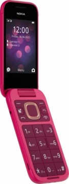 Nokia   | 2660 DS | Pop Pink | 2.8 " | TFT LCD | 48 MB | 128 MB | Dual SIM | Nano-SIM | 3G | Bluetooth | 4.2 | USB version microUSB 2.0 | Built-in camera | Main camera resolution 0.3 MP | 1450 mAh