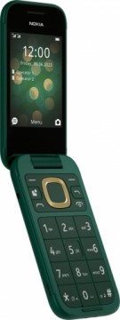 Nokia   | 2660 Flip 4G | Green | 2.8 " | TFT LCD | 48 MB | 128 MB | Dual SIM | Nano-SIM | 3G | Bluetooth | 4.2 | USB version microUSB 2.0 | Built-in camera | Main camera resolution 0.3 MP | 1450 mAh