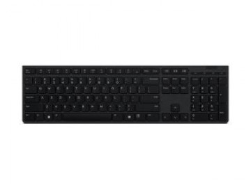 Lenovo   Professional Wireless Rechargeable Keyboard 4Y41K04068 US, Grey, Scissors switch keys