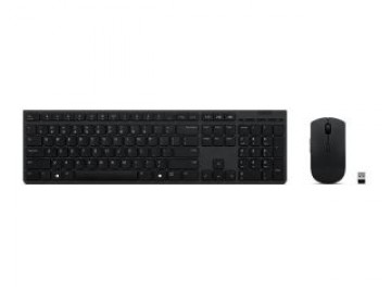 Lenovo   Professional Wireless Rechargeable Keyboard and Mouse Combo Nordic Grey