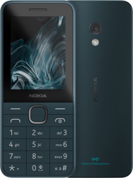 Nokia   | 225 4G (2024) | Dark Blue | 2.4 " | 128 MB | 64 MB | Dual SIM | Bluetooth | 5.0 | USB version USB Type-C | Main camera 0.3 MP | 1450 mAh