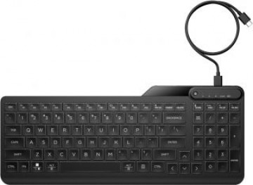 HP   HP 405 Multi-Device Backlit Wired Kbd