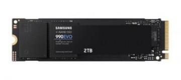 Samsung   990 EVO 2000 GB SSD form factor M.2 2280 SSD interface NVMe Write speed 4200 MB/s Read speed 5000 MB/s