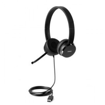 Lenovo   100 USB Stereo Headset Microphone, USB Type-A