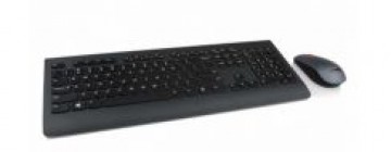 Lenovo   Professional Wireless Keyboard and Mouse Combo - US English with Euro symbol Black