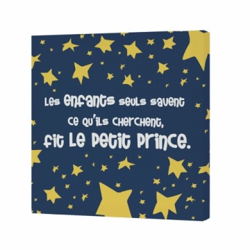 Canvas HappyFriday LE PETIT PRINCE Multicolour 28 x 3 x 28 cm