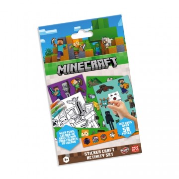 Minecraft uzlīmju aktivitāšu komplekts