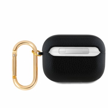 Guess PU Grained Classic Logo Case for AirPods Pro Black