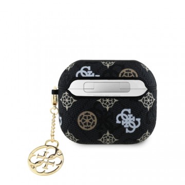 Guess PU 4G Peony Charm Case for AirPods 3 Black