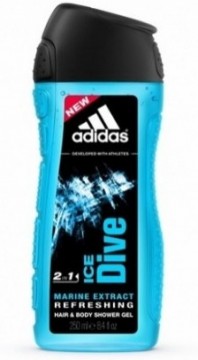 Adidas Ice Dive Shower Gel 3in1 M 250ml