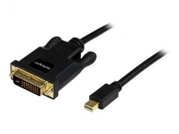 StarTech.com 10ft Mini DisplayPort to DVI Adapter Cable - Mini DP to DVI Video Converter - MDP to DVI Cable for Mac | PC 1920x1200 - Black (MDP2DVIMM10B) - DisplayPort cable - 3.04 m