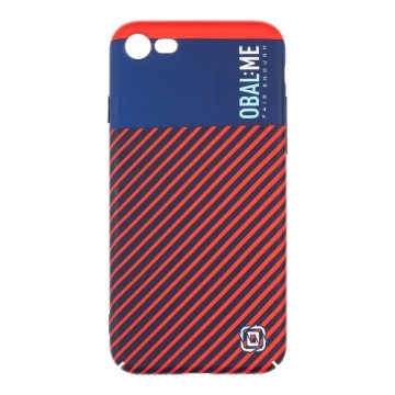 OBAL:ME Flossy Stripes Cover for Apple iPhone 7|8|SE2020|SE2022 Blue|Red