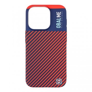 OBAL:ME Flossy Stripes Cover for Apple iPhone 15 Pro Blue|Red