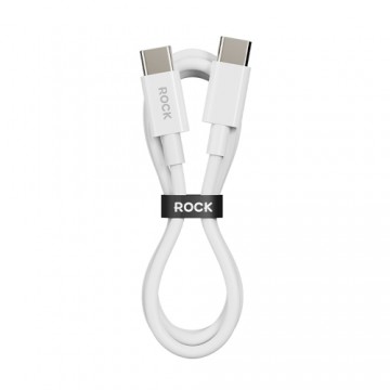 OEM Rock Cable P8 Basic Series - Type C to Type C - PD 60W 3A 1 metre white