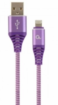 Gembird USB Male - Apple Lightning Male 2m Purple