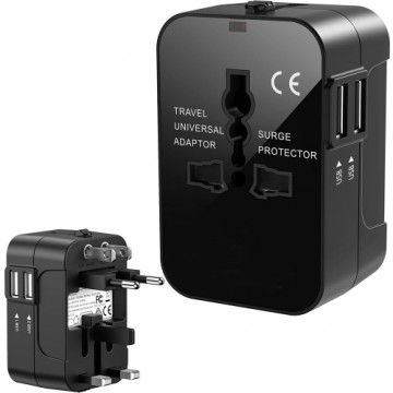 Fusion charger adapter UK | US | AU | CH | EU | USB 2.1A | (220V) black