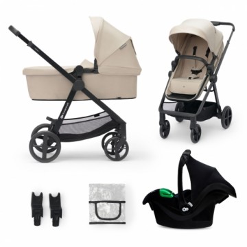 KINDERKRAFT multifunctional stroller 3in1 NEWLY 3IN1 MINK PRO SAND BEIGE, KSNEWL00BEG300I