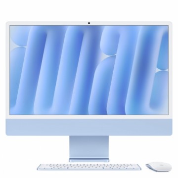 Apple iMac MWUF3D/A Blau - 61cm(24‘‘) M4 8-Core Chip, 8-Core GPU, 16GB Ram, 256GB SSD