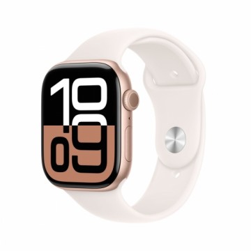 Apple Watch S10 Roségold Aluminium Sport Band Blassrosa- M/L GPS + Cellular 46mm MWY73QF/A 2024