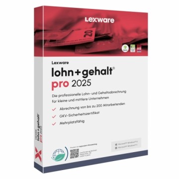 Lexware lohn+gehalt pro 2025 Jahresversion (365-Tage)