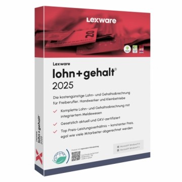 Lexware lohn+gehalt 2025 Jahresversion (365-Tage)