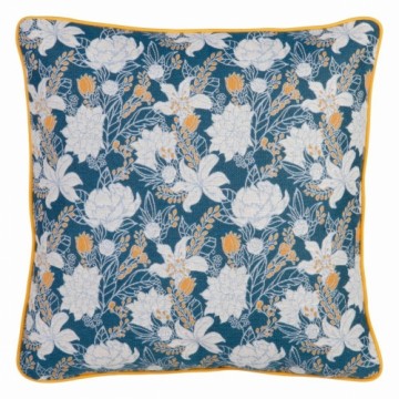 Cushion Blue Flowers 60 x 10 x 60 cm