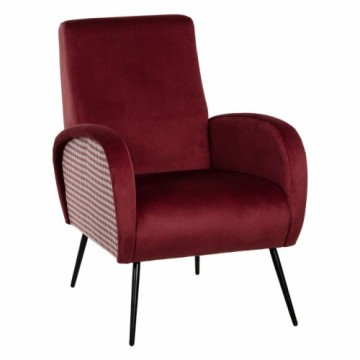 Armchair Black Burgundy 68 x 97 x 86 cm