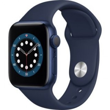 Apple   Watch Series 6 GPS, 40mm Aluminium Case with Deep navy Sport Band Blue