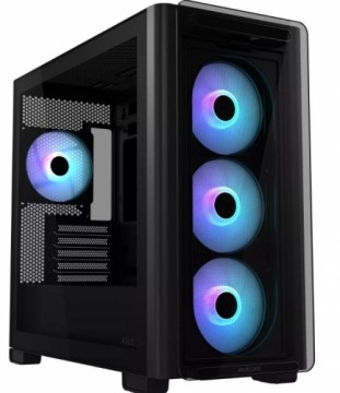 Case|ASUS|A23 PLUS|MidiTower|Case product features Transparent panel|MicroATX|MiniITX|Colour Black|A23PLUSTG/ARGBBLACK