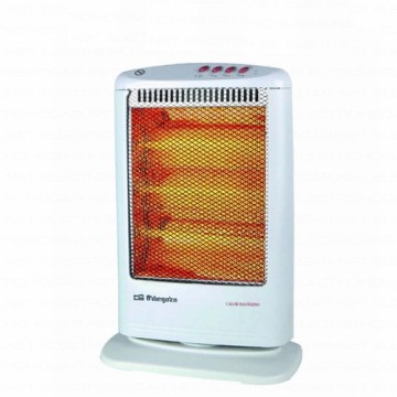 Halogen Heater Orbegozo BP 0303 B 1200 W White Black