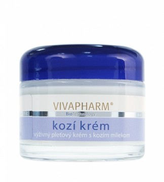 VivaPharm Goat cream nourishing skin cream with goat's milk 50 ml