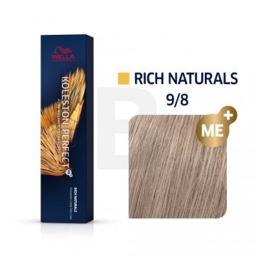 Wella Professionals Koleston Perfect Me+ Rich Naturals профессиональный перманентный цвет волос 9|8 60 мл