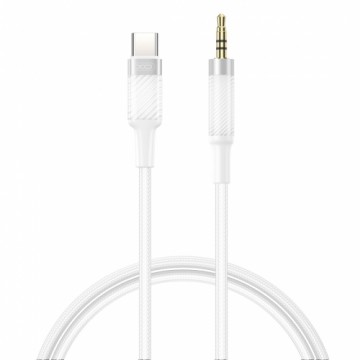 XO cable audio NB-R279B USB-C - jack 3,5mm 1,0m white