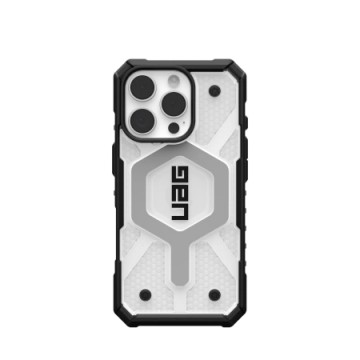 UAG Pathfinder Clear Magsafe Case for iPhone 16 Pro - White