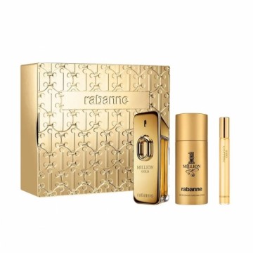 Men's Perfume Set Paco Rabanne Million Gold