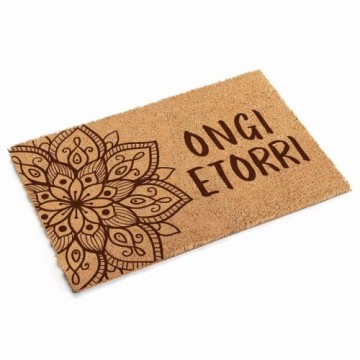 Doormat Ongi Etorri Versa Mandala Coconut Fibre Pop 40 x 2 x 60 cm