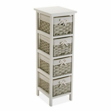 Chest of drawers Versa Pompei Wood (29 x 82 x 25 cm)