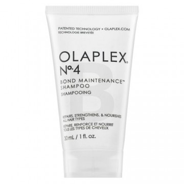 Olaplex Bond Maintenance šampūns matu atjaunošanai, barošanai un aizsardzībai Nr.4 30 ml