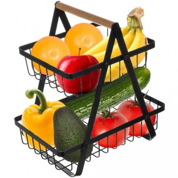 Ruhhy 24265 two-tier fruit/vegetable basket (17961-0)