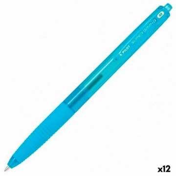 Pen Pilot Supergrip Turquoise 0,4 mm (12 Units)