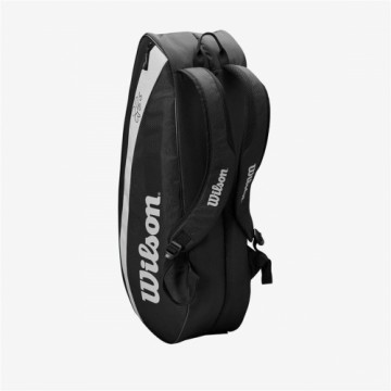 Racquet bag Wilson 6R RF Team Black/Grey