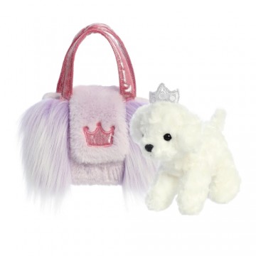 AURORA Fancy Pals Mīkstā rotaļlieta Dog in a bag, 20 cm