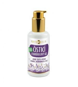 Purity Vision Bio lavender cleansing gel with almonds, chamomile, and vit. E 100 ml