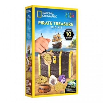 NATIONAL GEOGRAPHIC set Pirate Treasure Dig Kit, RTCHESTDIG