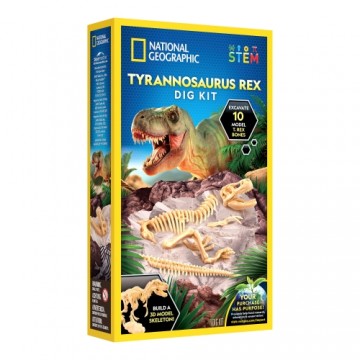 NATIONAL GEOGRAPHIC set T-Rex Skeleton Dig Kit, RTTREXDIG