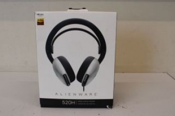 Dell   SALE OUT.  Alienware Wired Gaming Headset - AW520H (Lunar Light), UNPACKED AS DEMO |  | Alienware Wired Gaming Headset | AW520H | Wired | Over-Ear | UNPACKED AS DEMO | Noise canceling