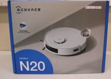 Ecovacs   SALE OUT.  DEEBOT N20 Floor Cleaning Robot with precise mapping and navigation technology (TrueMapping 2.0), OZMO mopping system, Whi |  | Floor Cleaning Robot | DEEBOT N20 | Wet&Dry | Operating time (max) 300 min | 5200 mAh | Dust capacity 0.4 